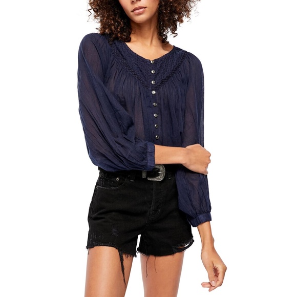 Free People Tops - NWT Free People Cool Meadow Top. S
